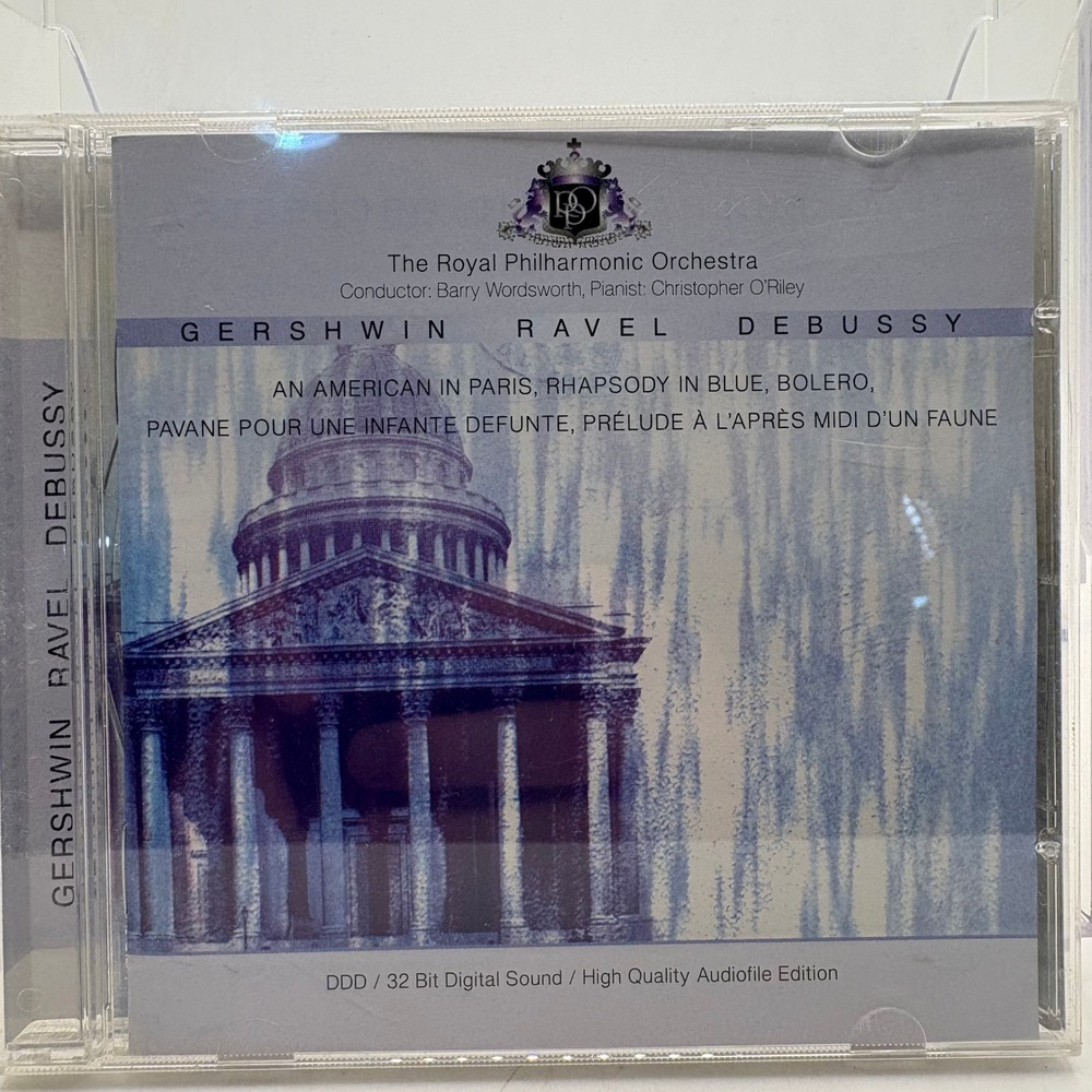 Royal Philharmonic Gershwin Ravel Debussy CD 32 Bit Digital Audiophile